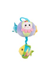 Hanging Plush Stuffed Soft Baby Rattle Toys