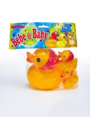 Tiny Hug Duck Bath Toy Set Yellow - Pack of 3