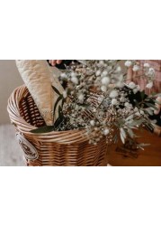 Kinder Fits Wicker Basket for Kids