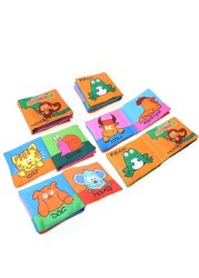 6 piece children's cloth books