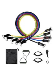 Generic - 11pcs/set Fitness Resistance and Pulling Bands