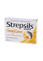 Strepsils Honey And Lemon 24 Tablets