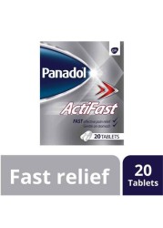 PANADOL ACTIFAST TABLETS 20'S