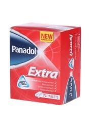 Panadol Extra Tough Pain 72 Tablets