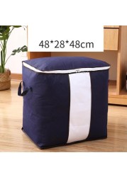 Storage Baskets Storage Bin Stylish Storage Basket Cotton and Linen Fabric Mini Storage Cubes Nursery Storage Baskets with Handles for Shelves &