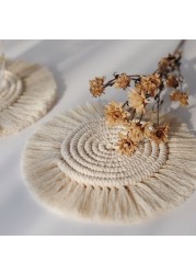 Macrame Coaster set