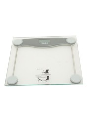 Clikon Digital Bathroom Scale Tempered Glass, Auto On/Off, Overload Indicator and Battery - Ck4017