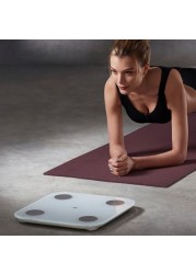 Xiaomi Smart Weighing Scale 2BT5.0 Bluetooth Smart Weight Scale Test APP Hidden LED Screen Digital Fitness Scale