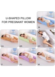 Didel U-shaped pregnancy pillow with washable lumbar cover - for relief of back and back pain