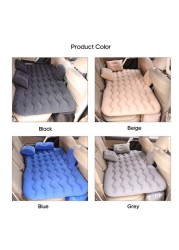 Inflatable Air Mattress For Car Seat Bed Outdoor Camping With 2 Airbags