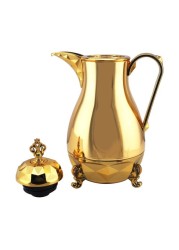 Arabian Dallah Jug by Nissan, 1 Liter, ESMA Approved, Gold CAW-G