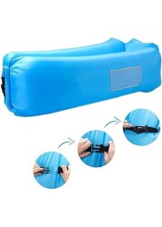 Aiwanto Inflatable Air Bed Sofa Outdoor Beach Camping Beach Bed Camping Sleeping Bag Couch Lounger Chair Sleeping Bag Air Chair for Traveling, Camping, Hiking and Beach Parties