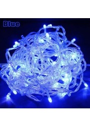 3M Fairy String Lights, Waterproof Indoor & Outdoor Decorative Lighting. the colour blue.