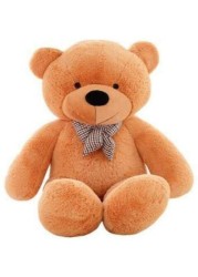 Aiwanto 200cm Large Teddy Bear Light Brown Teddy Bear Teddy Doll Gift for Wife Kids Girlfriend Teddy Bear Decoration for Home