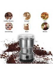 KKmoon-150W Stainless Steel Coffee Bean Grinder for Kitchen, Office and Home