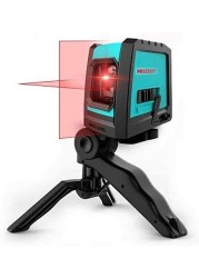 Mileseey Laser Level | Professional 2 Lines Vertical Cross Laser Leveler with Battery and Tripod | L52R