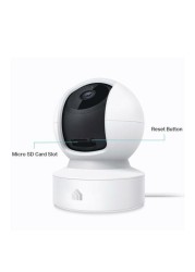 TP-Link KC115 Wireless Indoor Casa Spot Camera, 1080P, Pan & Tilt, Night Vision, Two-Way Audio, 24/7 Recording