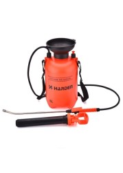 Harden Home & Garden Pressure Sprayer Orange/Black 5 Liter