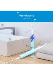 Nstar electric toothbrush adult, replaceable toothbrush head IPX7 Grade waterproof- Long standby power, soft toothbrush electronic toothbrush