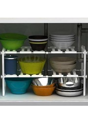 Under Sink Organizer for Kitchen and Bathroom Multipurpose Storage Rack for Home