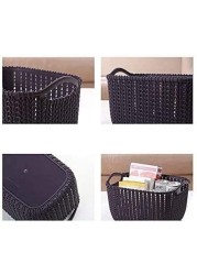 Aiwanto 3Pcs Kitchen Storage Box Storage Basket Containers Bathroom Storage Box Basket Fruits Vegetable Storage Basket