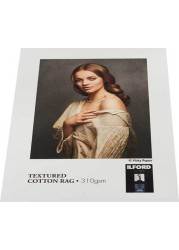 ILFORD GALERIE Prestige Textured Cotton Rag - A2 - FineArt Cotton - 310 gsm (Cut-Sheet Pack)