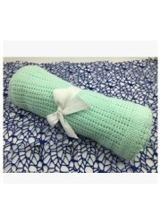 Ultra Soft Baby Cotton Blanket, Newborn Wrap, Bath Towel, Stroller Cover