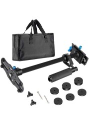 DMK Power Coopic St-60 Carbon Fiber 24 Inches/60 Centimeters Handheld Stabilizer With 1/4 3/8 Inch Screw Quick Shoe Plate Video Dv Up To 6.6 Pounds/3 Kilograms (Black)