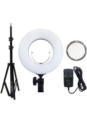 Coopic Rl-08 8 Inches/20 Centimeters Outer 24W 120 Pieces LED SMD 5500K Dimmable Ring Video Light With Light Stand For Portrait Photography And Youtube Vine Video Shooting