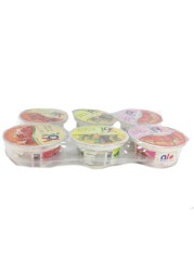 Al Rawabi Fruit Yoghurt Assorted 130g x6