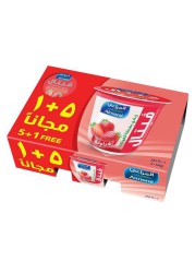 Almarai Vetal Strawberry Yoghurt 140g x Pack of 6