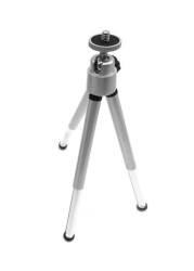 Generic - Mini Flexible Tripod Silver/Black