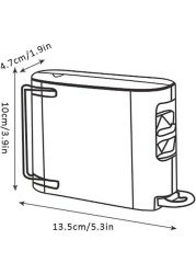 Sxyb Retractable Clothesline, Wall Mounted Retracting Hanging Clothing Drying Rack, 20Kg Bearing 180&deg; Rotation Belt Tpu Material Double Lock Anti-Slipping