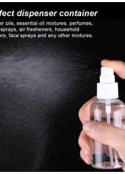 Generic Refillable Fine Mist Spray Bottles Transparent 10 X 4 4cm