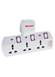 Oshtraco 3-Way T-Socket Universal Plug