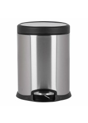 Orchid Stainless Steel Pedal Dustbin (5 L, 20.32 x 27.94 x 27.58 cm)