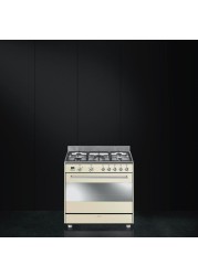 Smeg Freestanding Concert 5-Burner Combination Gas Cooker, SSA91MAP9 (90 x 90 x 60 cm)