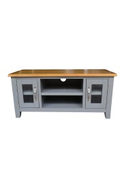 Harrogate MDF & Oak  TV Unit (100 x 40 x 45 cm, Large)