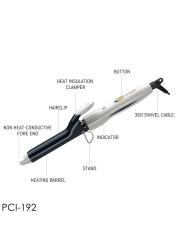 Crownline Corded Curling Iron, PCI-192 (45 W)