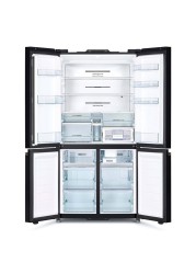 Hitachi Freestanding French Door Bottom Freezer, RWB720VUK0GBK (720 L)