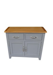 Harrogate MDF & Oak Sideboard W/Drawers (80 x 33 x 70 cm, Small)