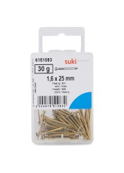 Suki Round Head Nail (1.6 x 25 mm, 30 g)