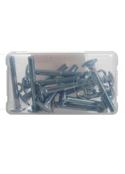 Suki Steel Carriage Bolts Pack (0.6 x 5 cm, 15 Pc.)