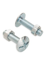 Suki Slotted Machine Screw (20 mm, Pack of 6, Silver)