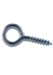 Suki Zinc-Plated Steel Screw Eye (2.8 mm, Pack of 30)