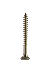 Suki Zinc Pozidriv Chipboard Screws  ( 3.5 x 35 mm, Pack of 100)