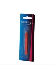 Snipper Cosmetic Tweezers Slanted Tip S4232