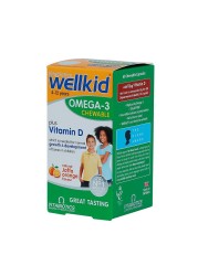 Vitabiotics Wellkid Omega-3 Chewable Capsules 60&#039;s