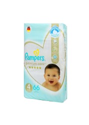 Pampers Premium Care 4, 9-14 Kg Maxi Jumbo Pack 66&#039;s 73679