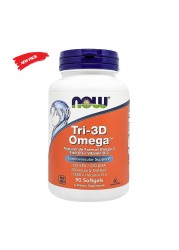 الآن Tri-3D Omega Softgels 90's